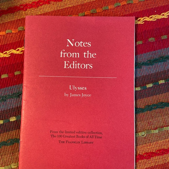 Ulysses by James Joyce Franklin Library Vintage Ltd Edition LeatherBound Book - Picture 7 of 9